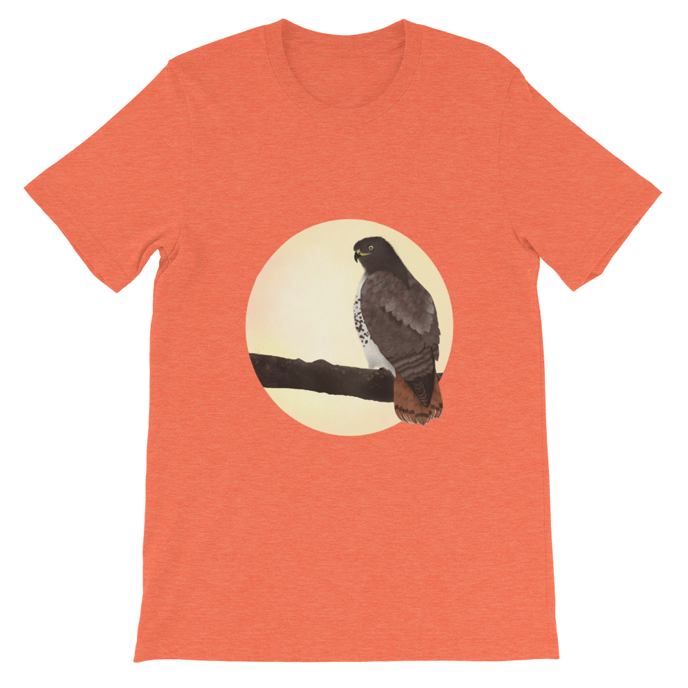 Red-tailed-hawk-3_mockup_Front_Flat_Heather-Orange.png