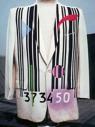     Bar Code Jacket. Permanent Collection Metropolitan Museum, New York.     