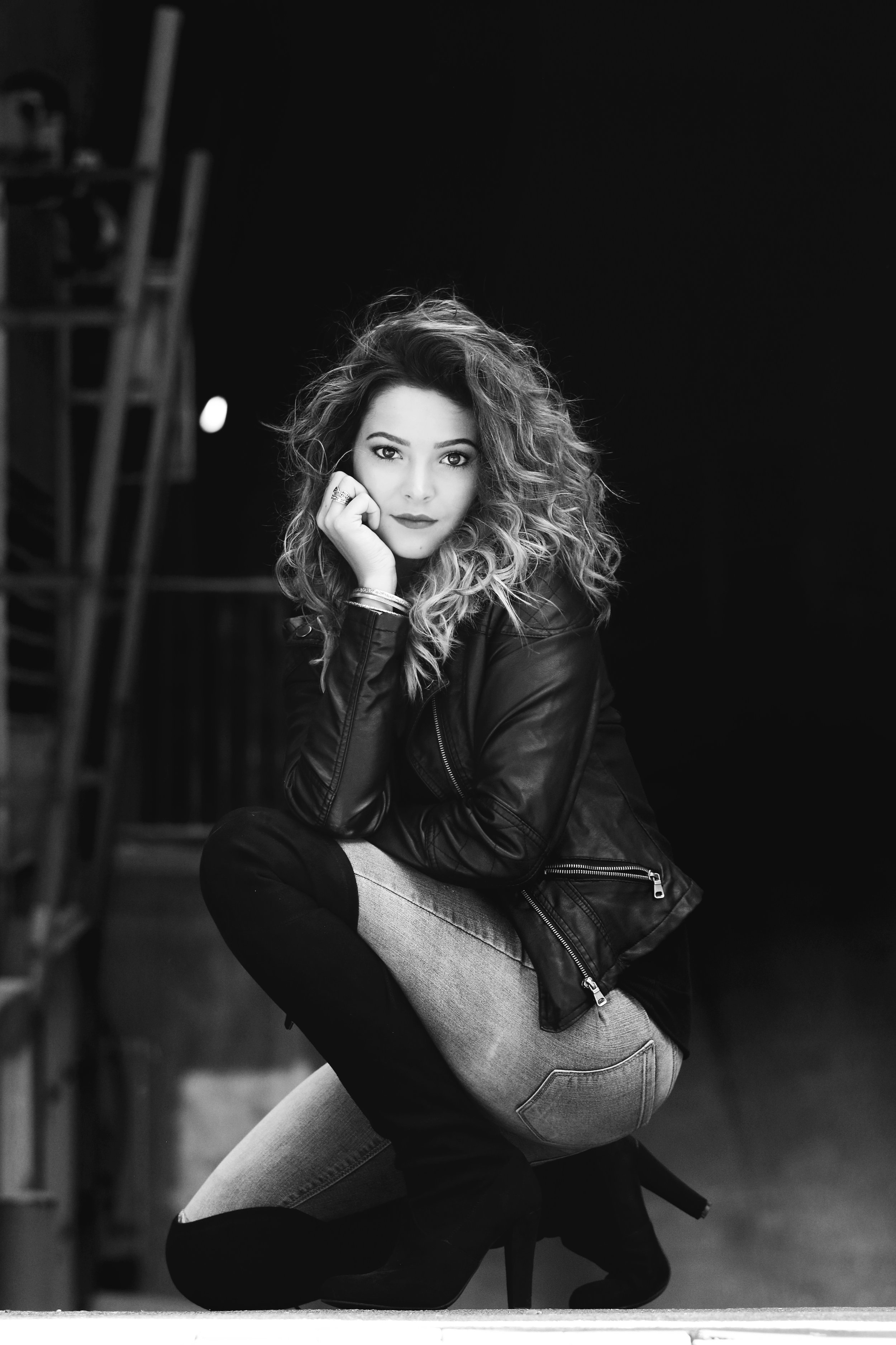 Model Maddy Rau // Downtown Indy