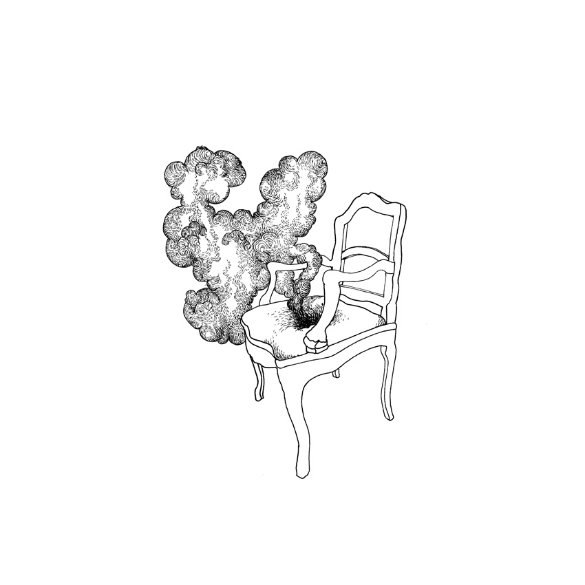 Hegardt_Bjorn_ 01_chair (smoke) 2009_ink on paper_30x30 cm_12 x 12 inches_framed.jpg