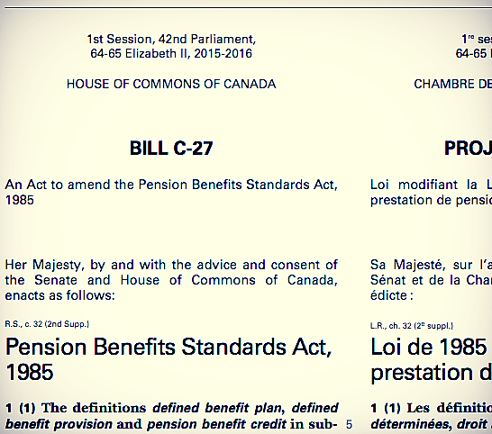 http://www.parl.gc.ca/HousePublications/BillC-27 (First Reading)