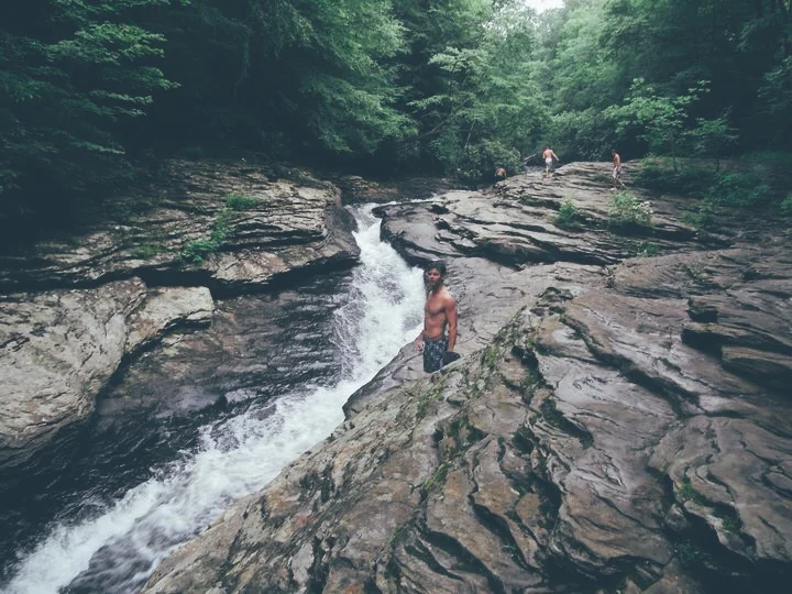 Organic Water-slide | Ohiopyle, PA