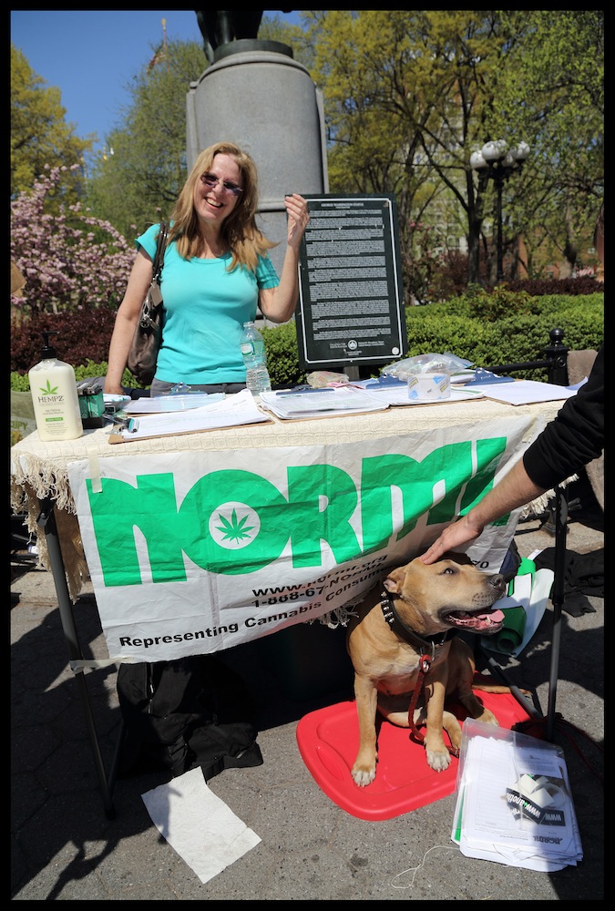  Nancy Udell/Empire State NORML @ NYC Cannabis Parade, 2015 