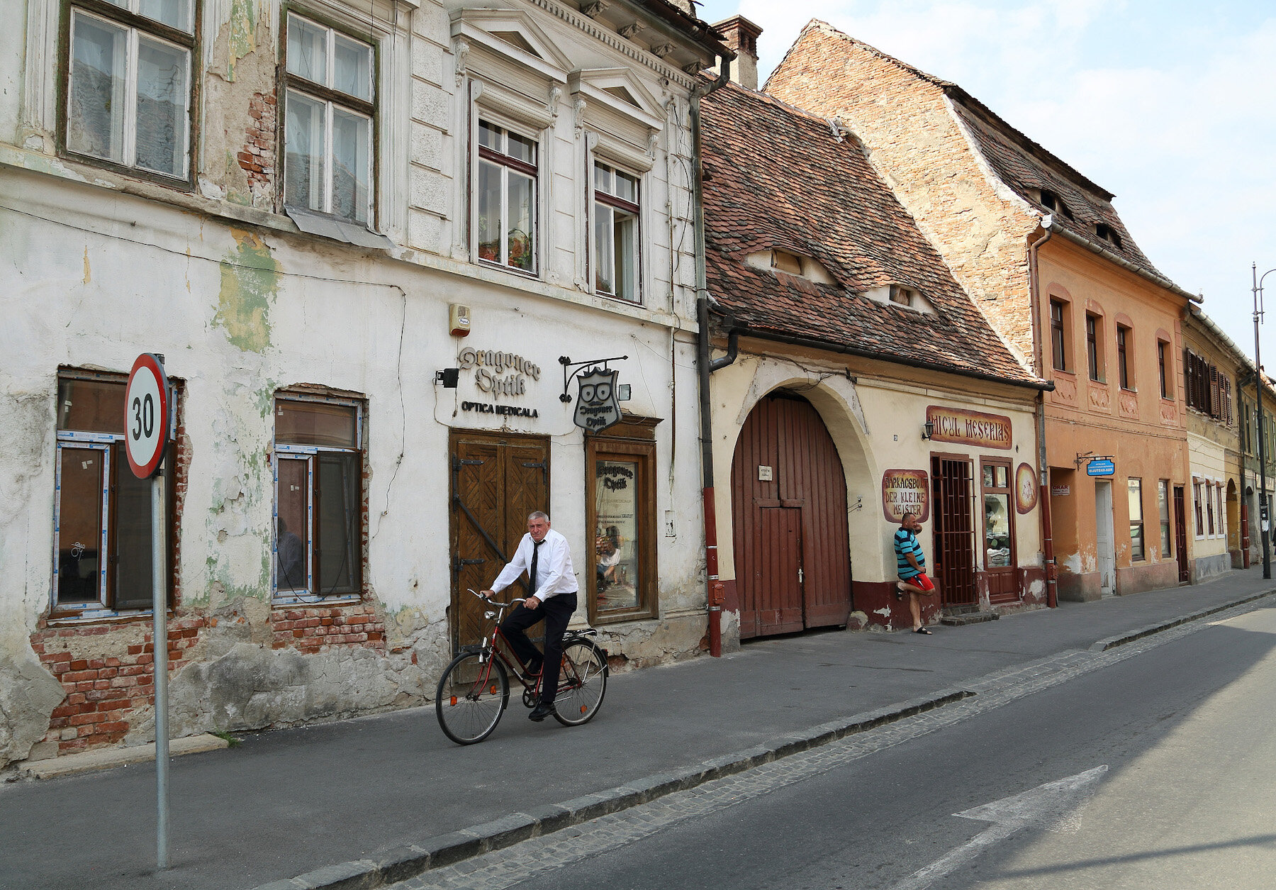 Historic Center in Sibiu, Romania