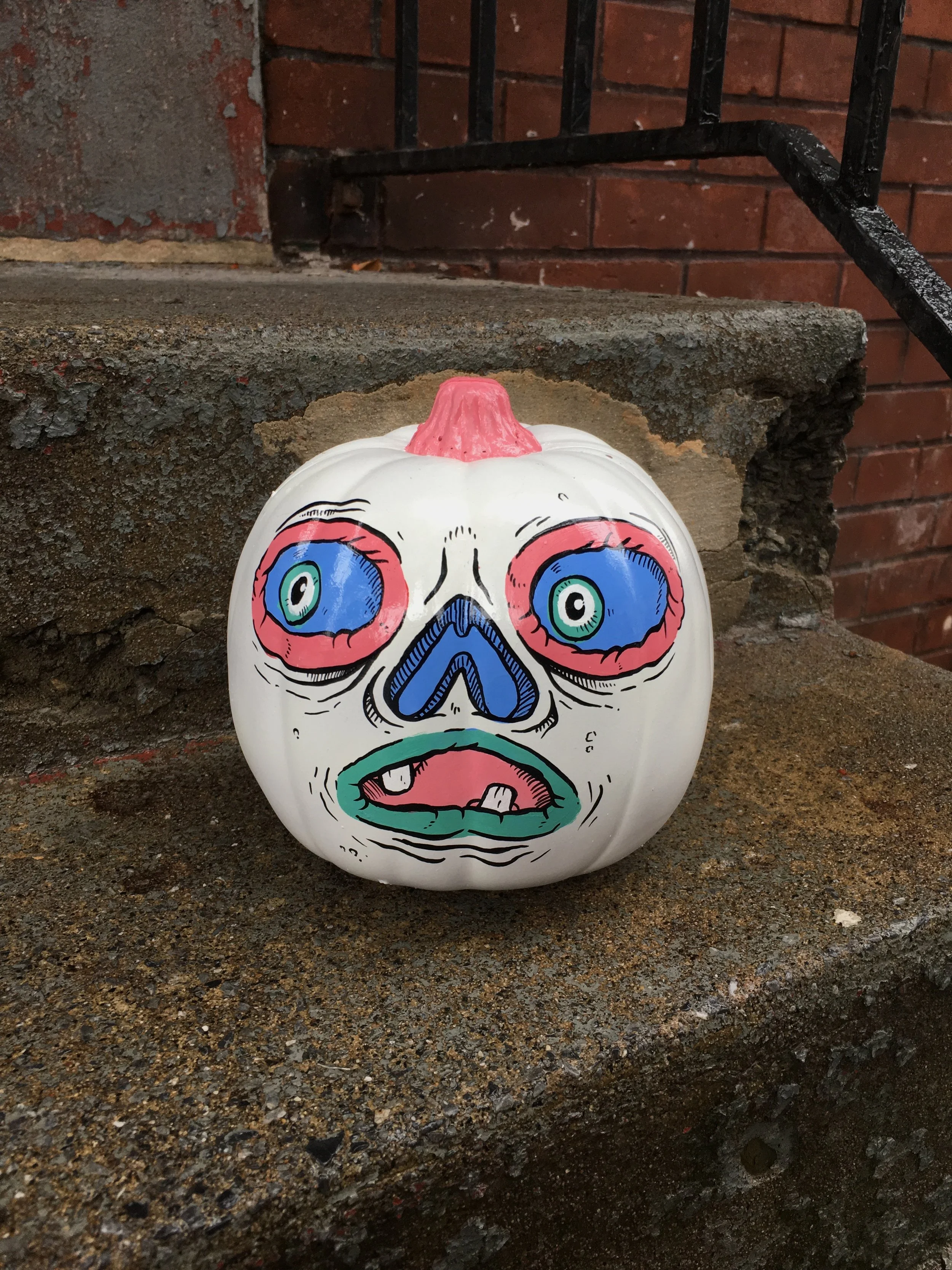 Lil Borp the pumpkin
