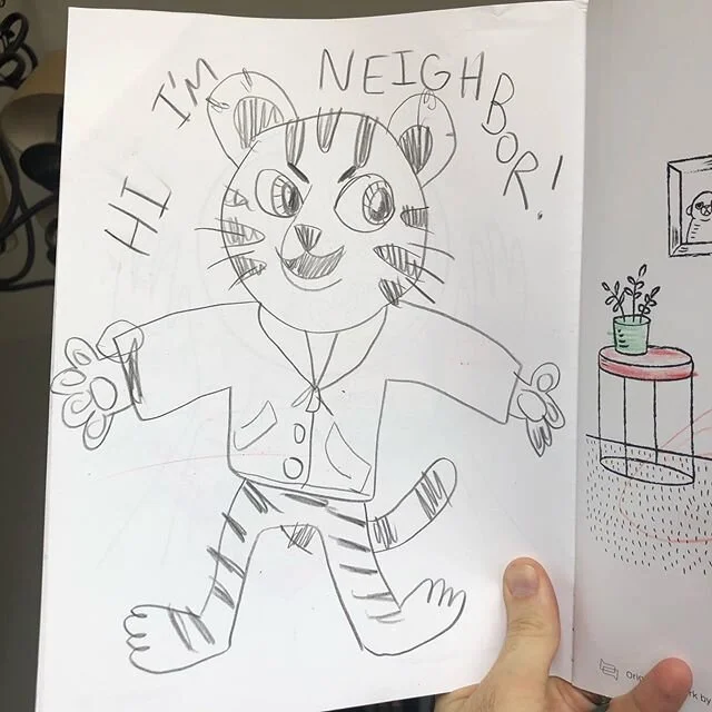 Documenting the slow descent into madness that is stay at home parenting during a pandemic. Most of my drawings are done in about 30 seconds on toddler scraps. #stayathomedad