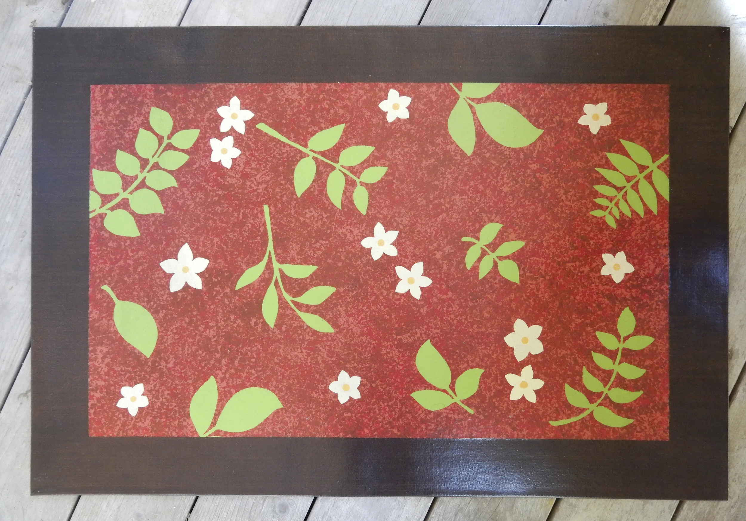 Leafy Floral 2'x3'