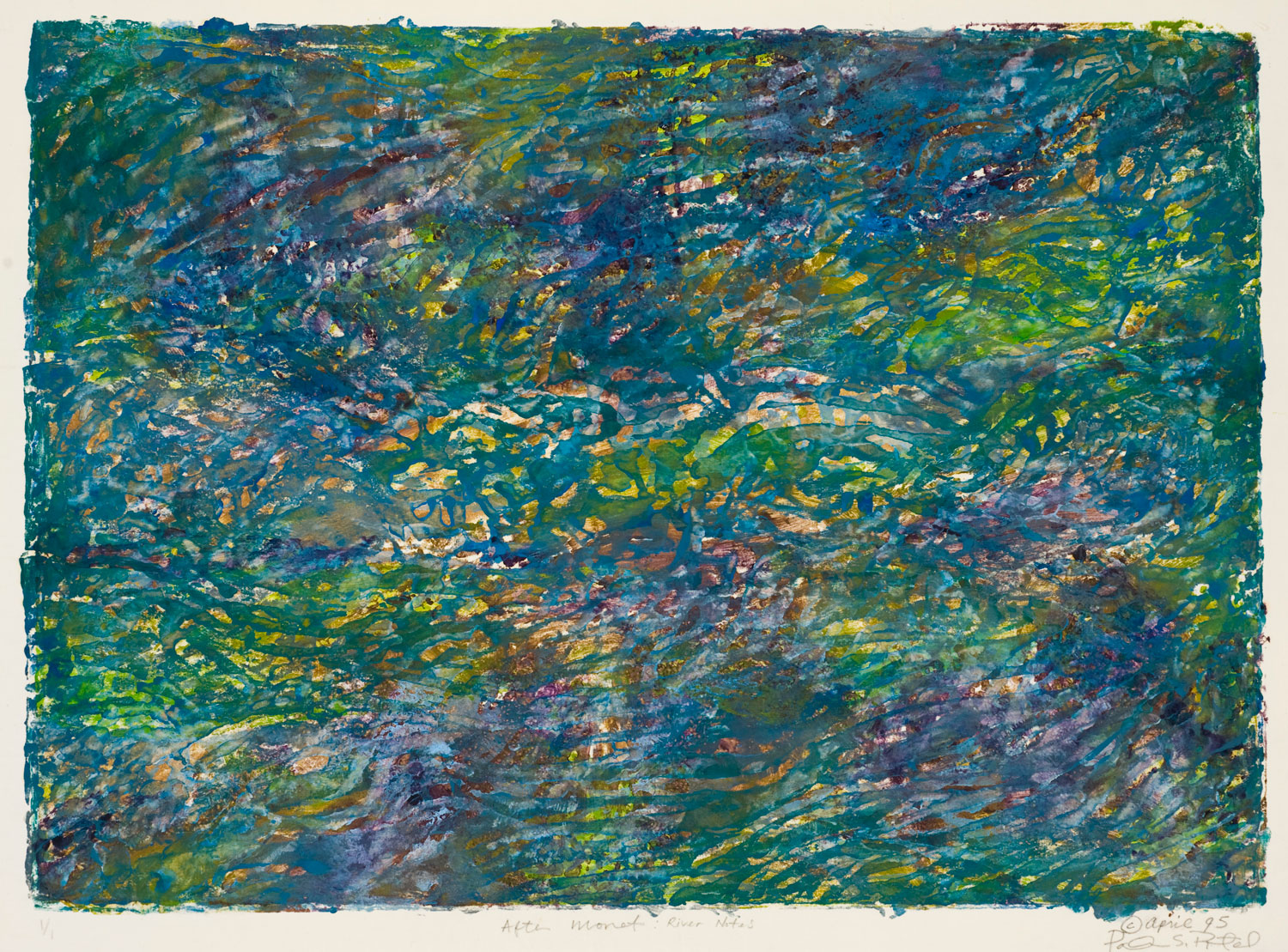 After Monet: River Notes