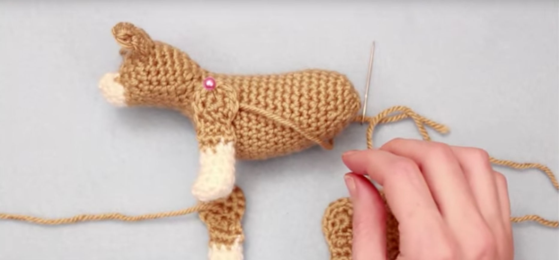 How To Make Your Crochet Toy's Legs Pivot—The Easy Way!