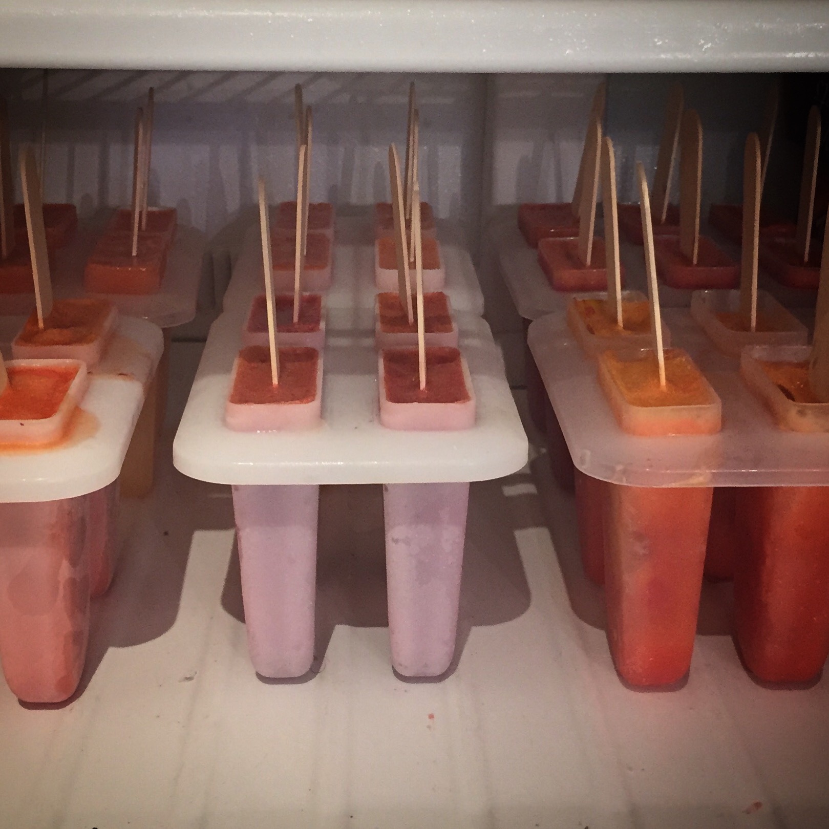 Yummy Popsicles pre-packaging