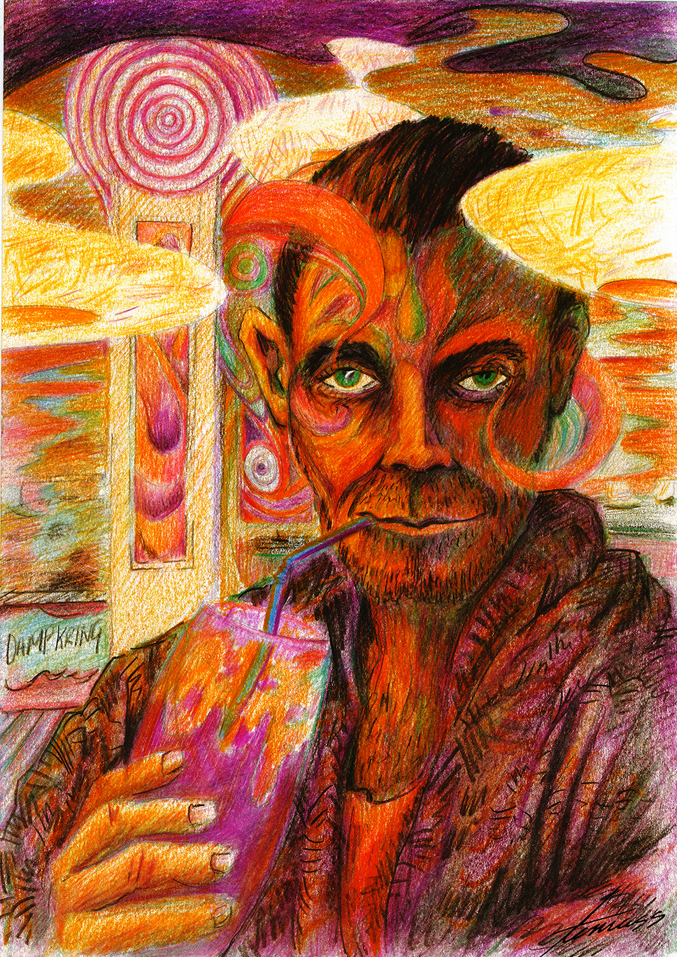 Jamie in the Style of the Dampkring, Amsterdam.