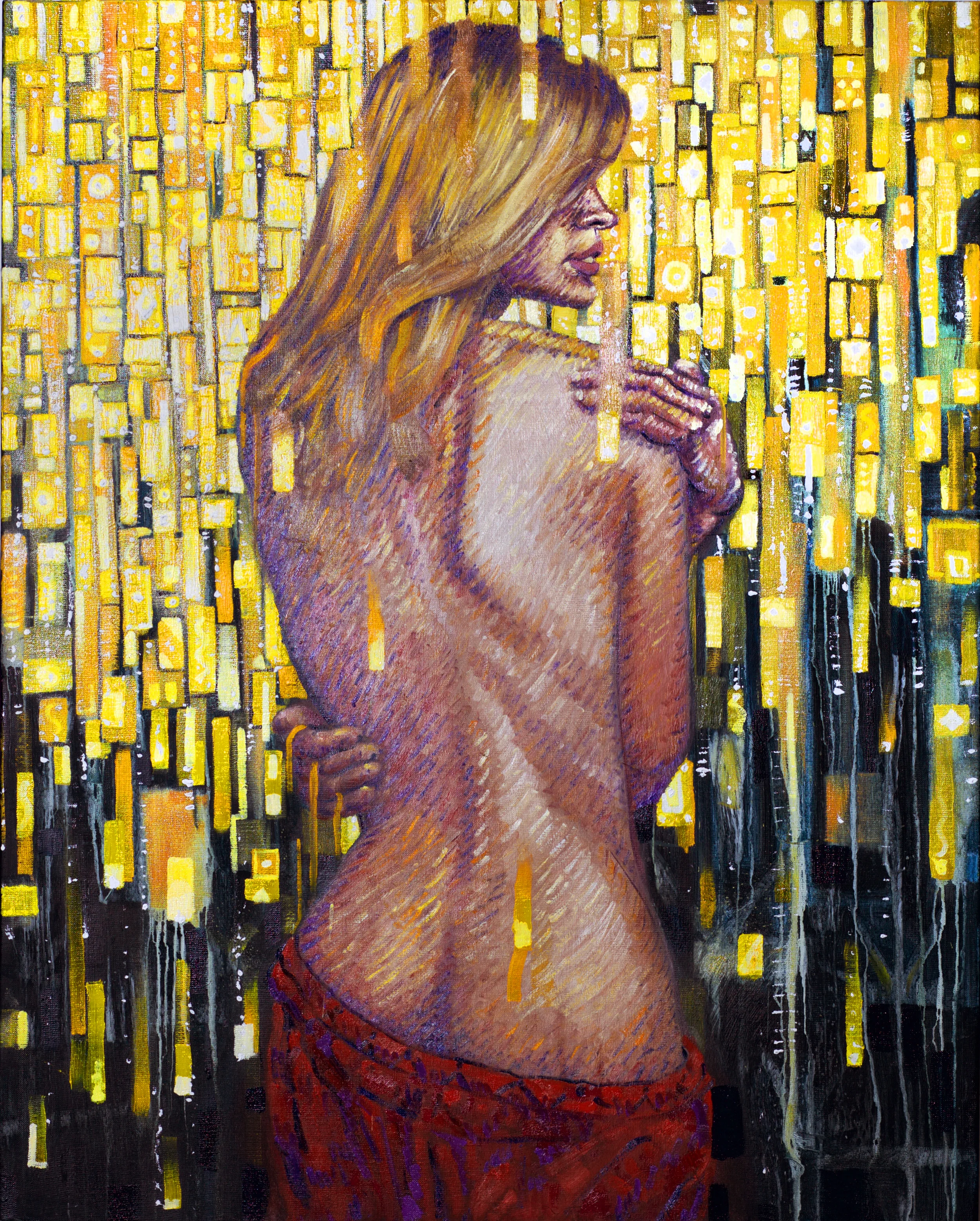 Golden girl.