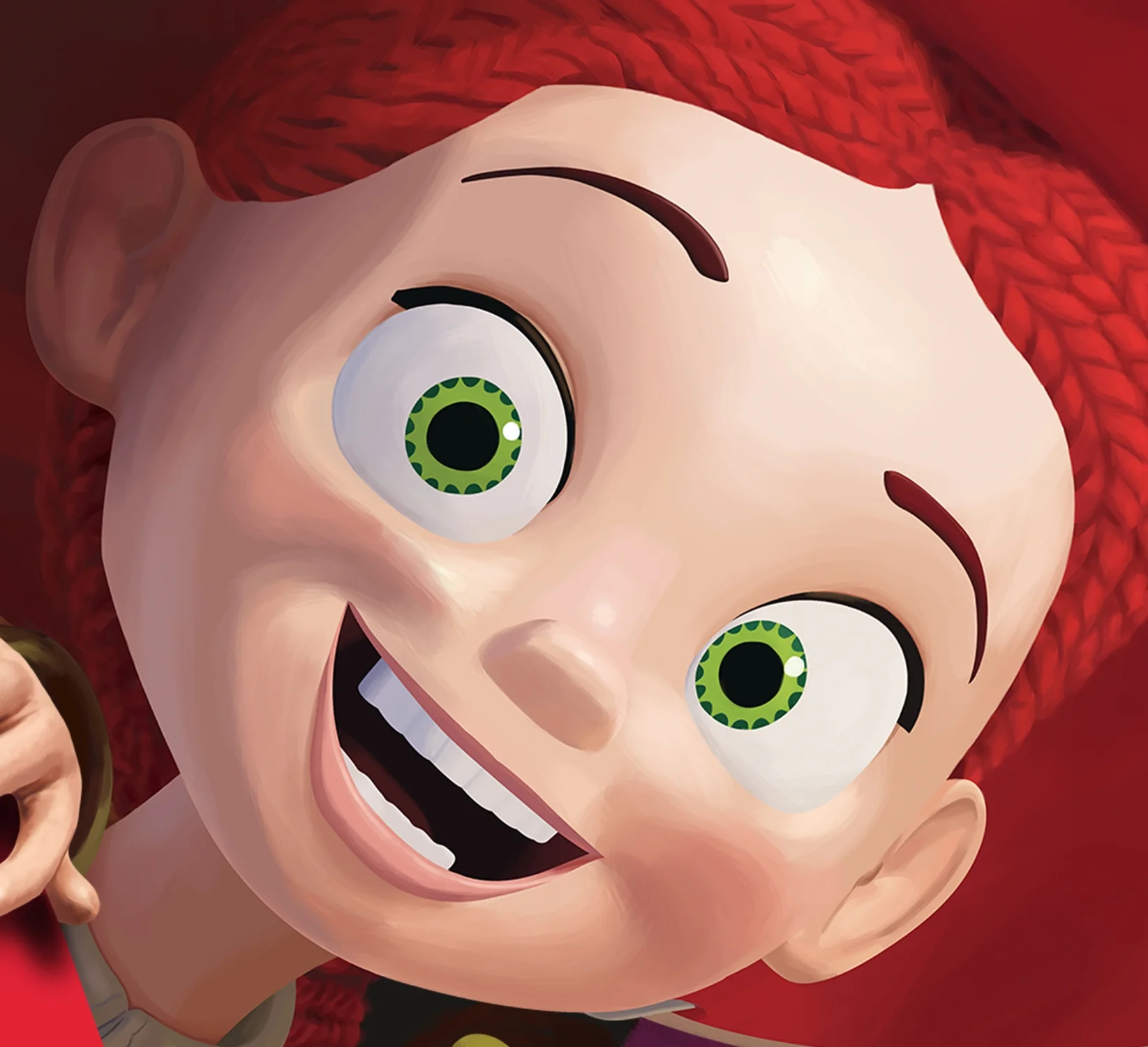 Jessie painting detail.