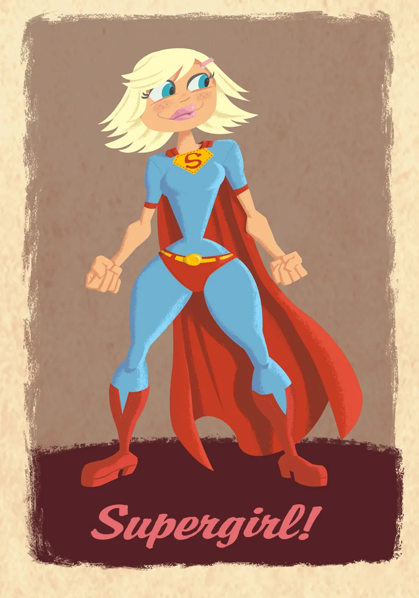 Supergirl style exploration.