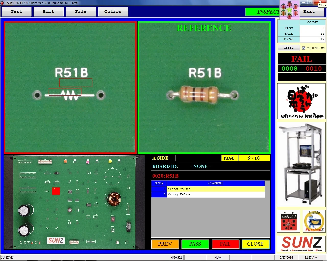 Missing resistor