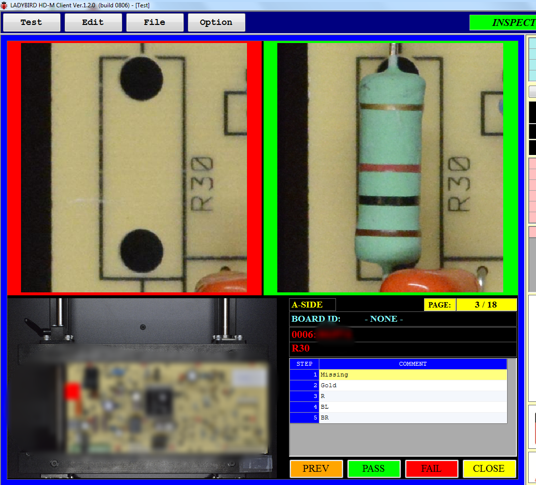 Missing resistor