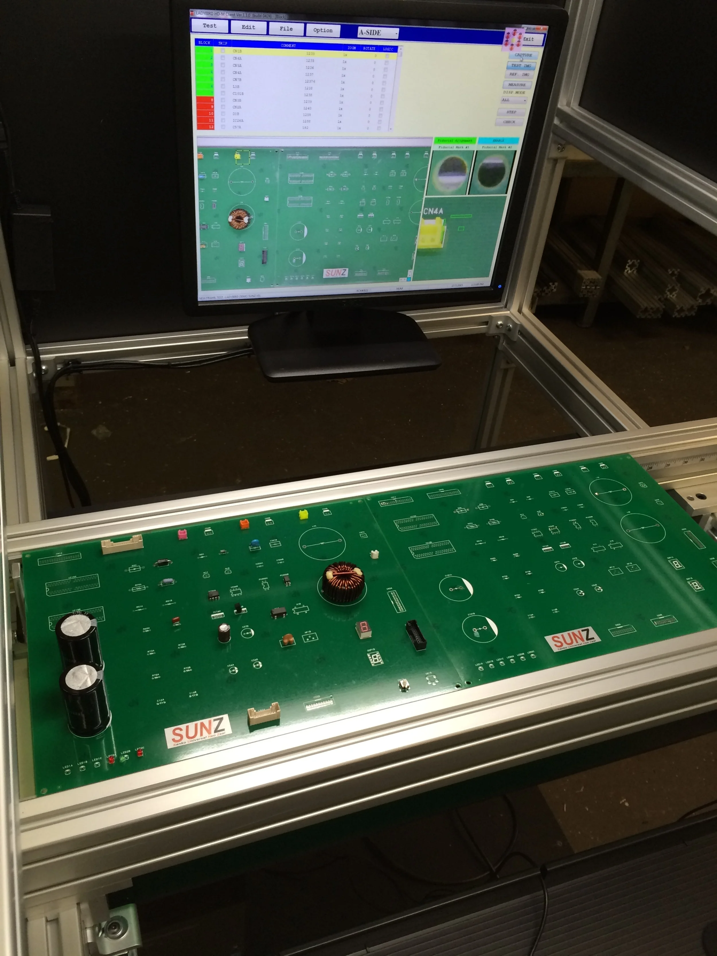 Slide Rail for PCB's