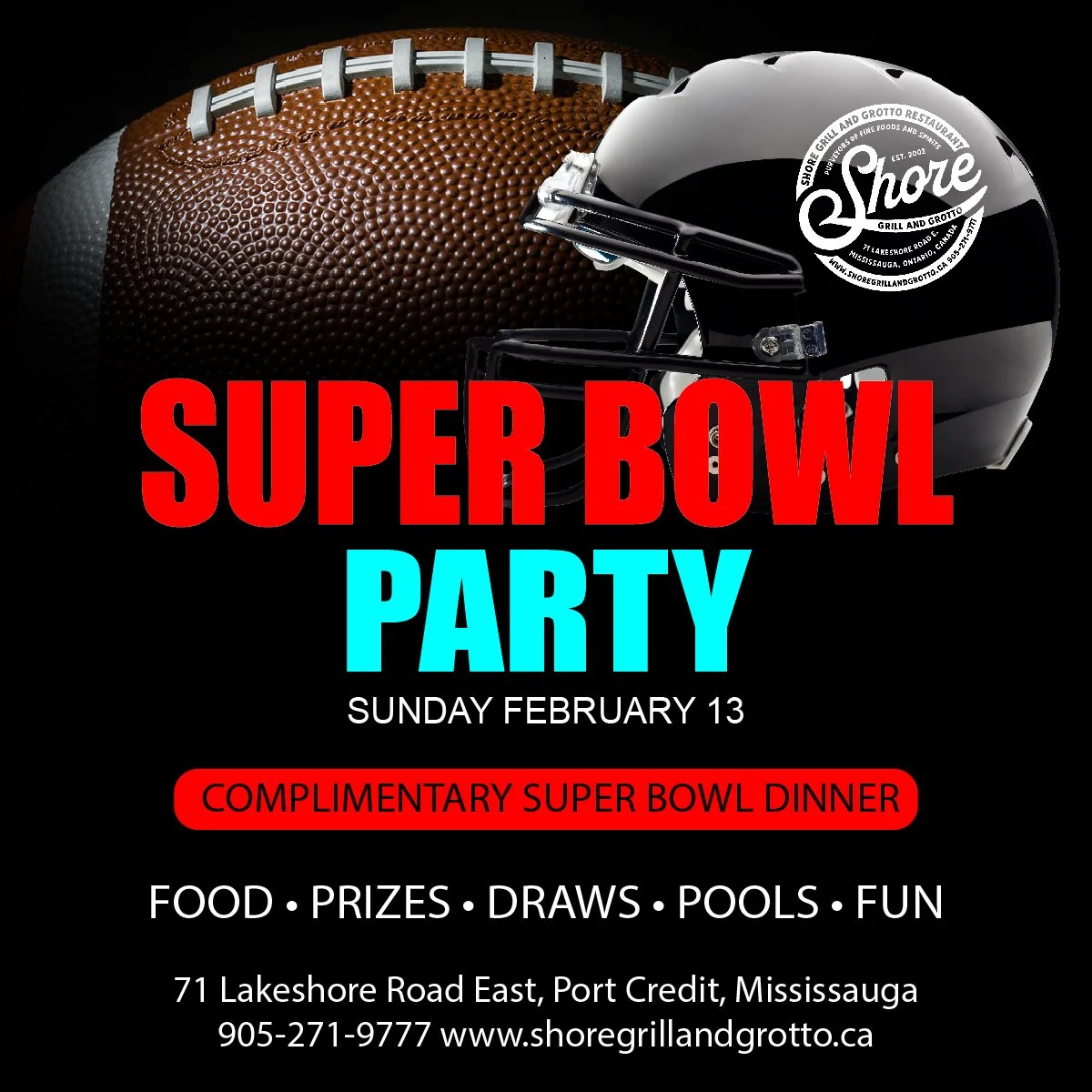 SUPER BOWL PARTY