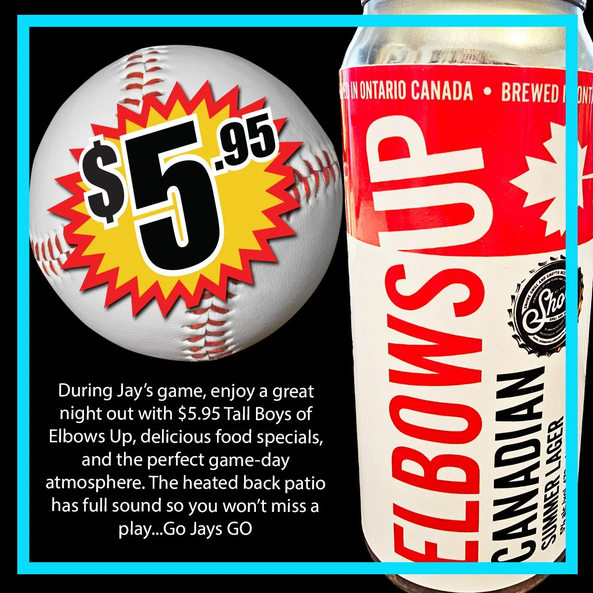 Join us tonight for the Jays!!!