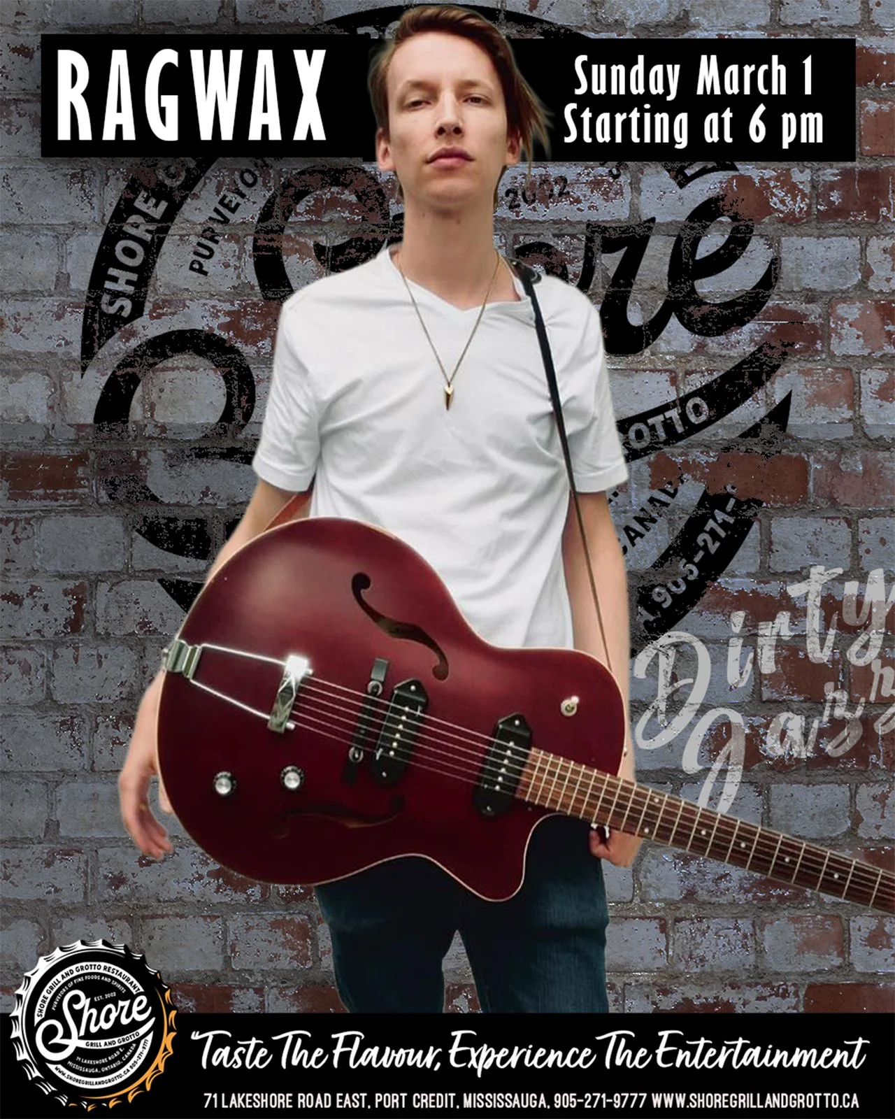 Get ready for a laid-back night of great vibes at Shore Grill and Grotto! 🎶🍹
Join us this evening in beautiful for a relaxing time filled with smooth Jaxx music by Ragwax. It&rsquo;s the perfect excuse to unwind, sip on a couple of drinks, and enjo