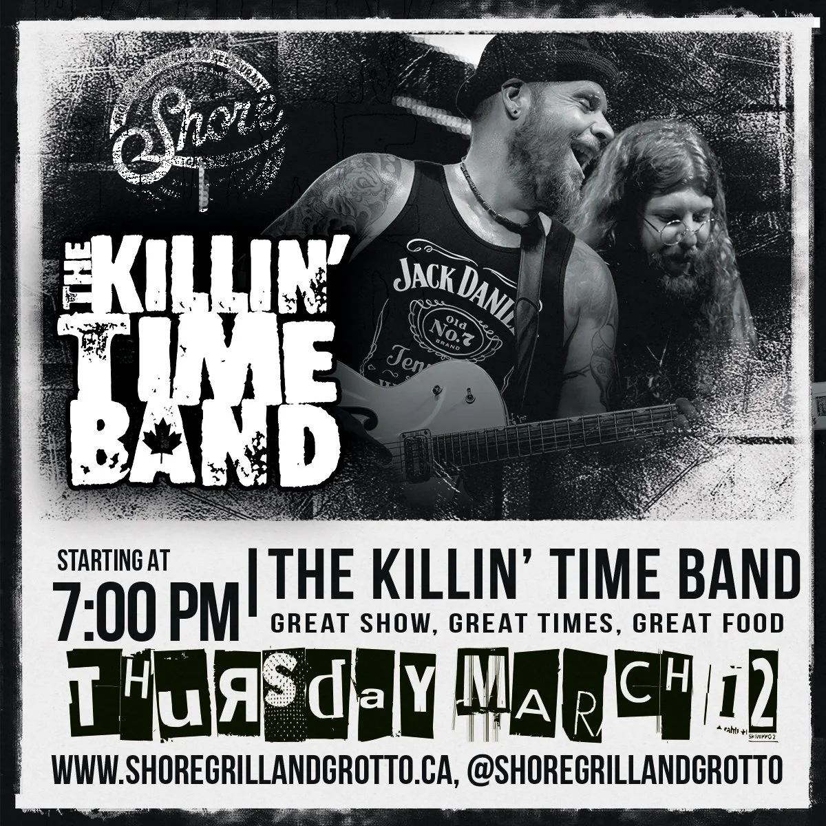 🎶 Join us tonight at Shore Grill and Grotto for an unforgettable night with the Killin Time Band! Great music, great food, and the perfect vibe to kick off your weekend early.
Only 5 days until St. Patrick&rsquo;s Day 🍀&hellip; and you know where t