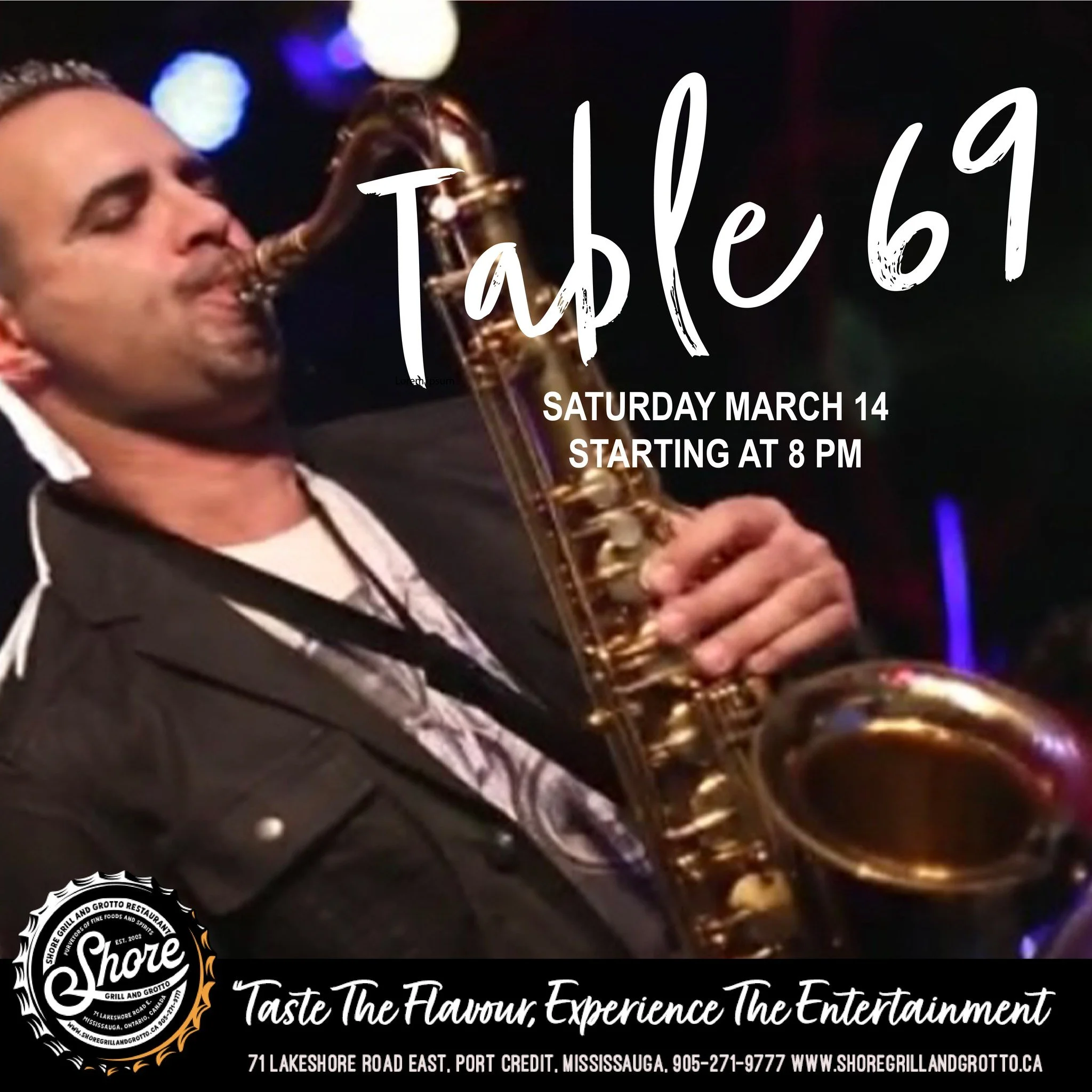 Join us tonight at Shore Grill and Grotto for an unforgettable evening of great food, drinks, and live entertainment! 🎶🍔🍹
We&rsquo;re excited to welcome the amazing talents of Table 69 to the stage &mdash; the perfect soundtrack for a night out wi