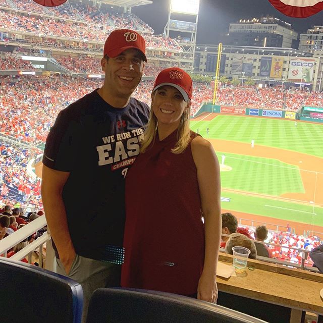 It&rsquo;s not often I stay up until 1am watching baseball, but I guess I&rsquo;ve got Nats fever.  @eurythmickingofnowhere and I were at Game 4 and now we&rsquo;re looking forward to the NLCS, to see how far our favorite National League team can tak