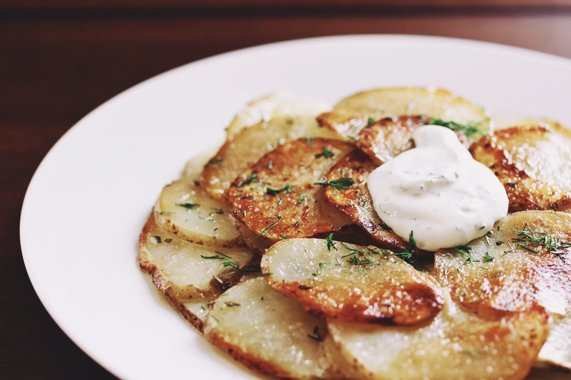 Rosemary potato galette