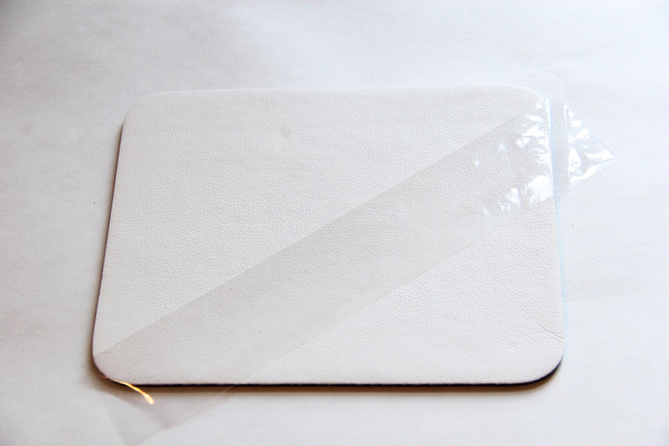 DIY gold leaf mousepad - The Pastiche