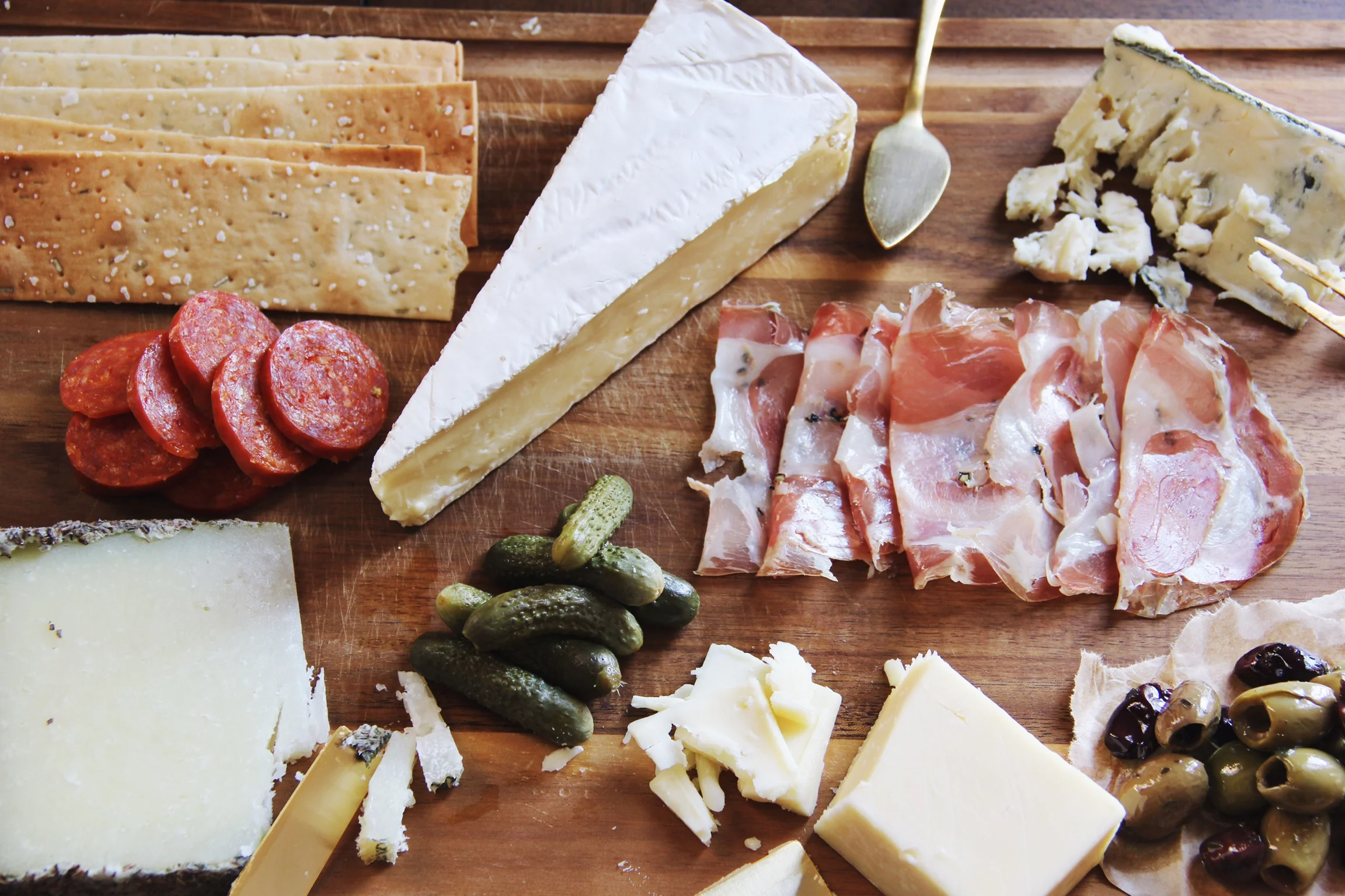 Making a charcuterie board