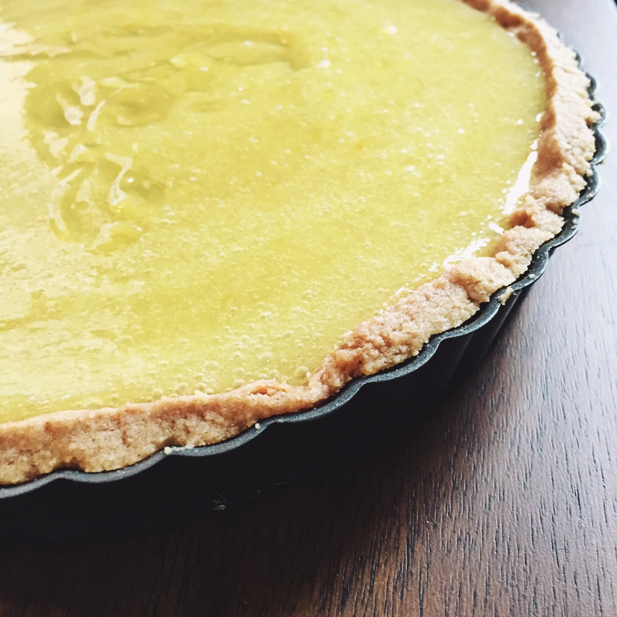 Lemon curd tart and the nostalgia that ensues