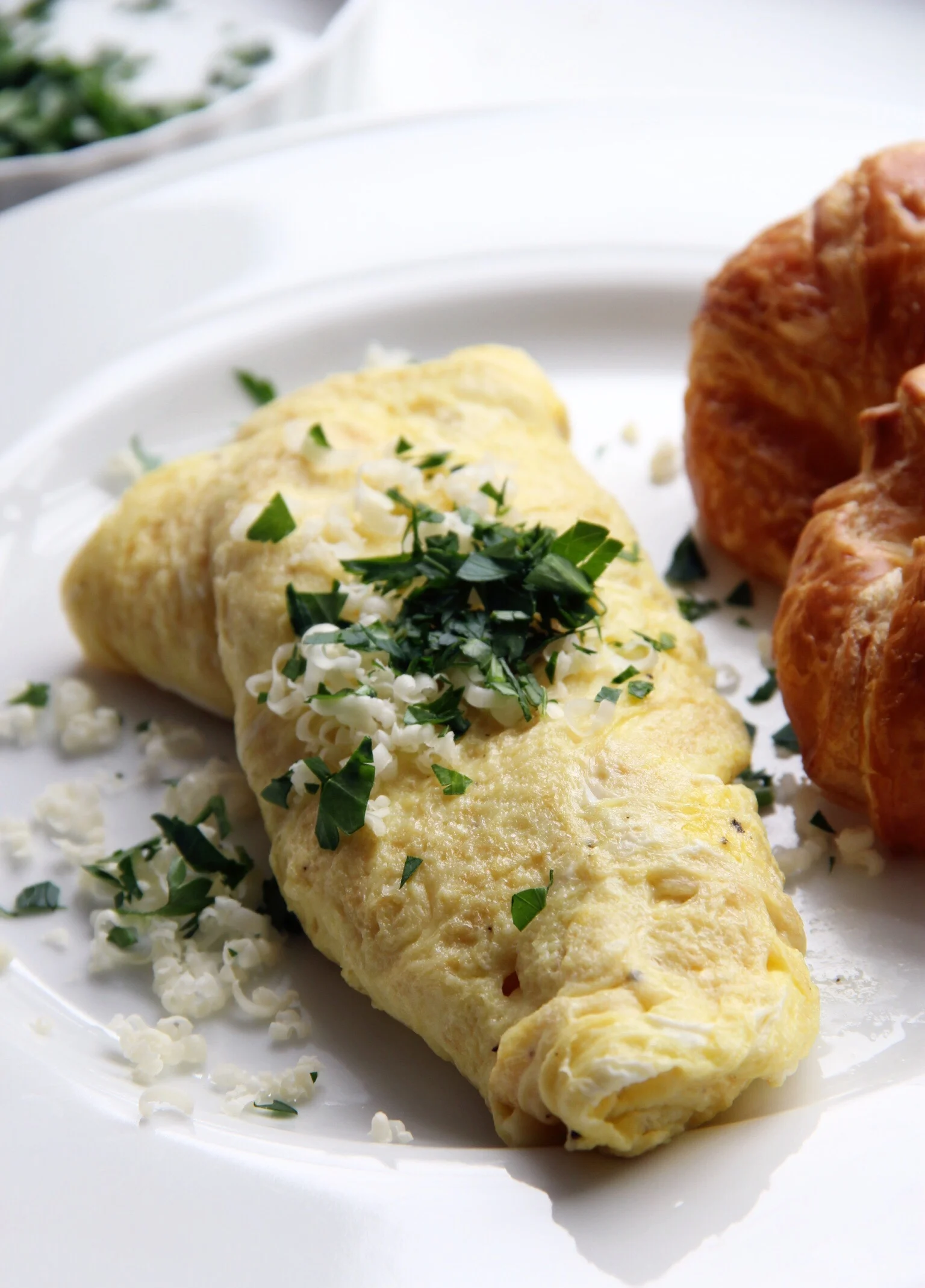 Making a perfect French omelette