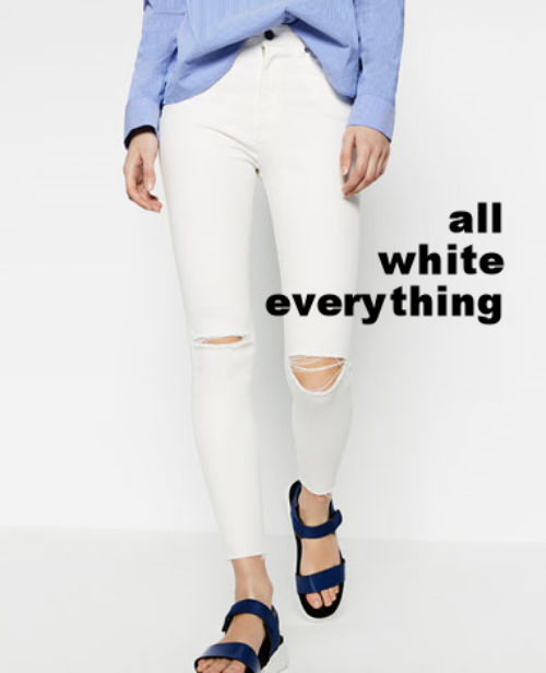 In the market for: all white everything