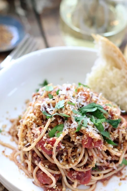Spaghetti puttanesca