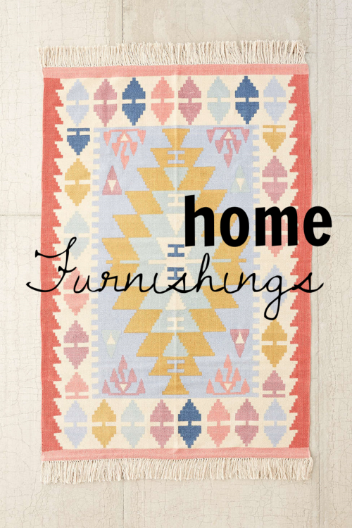 In the market for: home furnishings