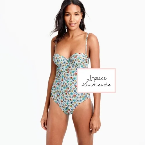 In the market for: one-piece bathing suits