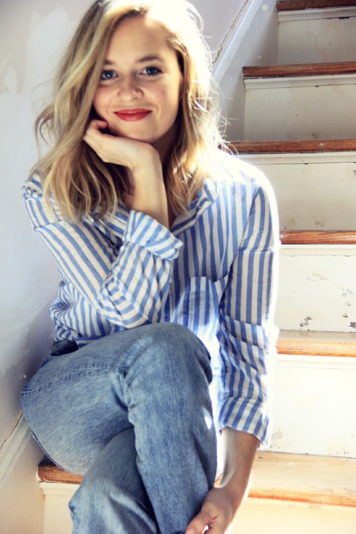 Airy stripes and jeans — The Pastiche