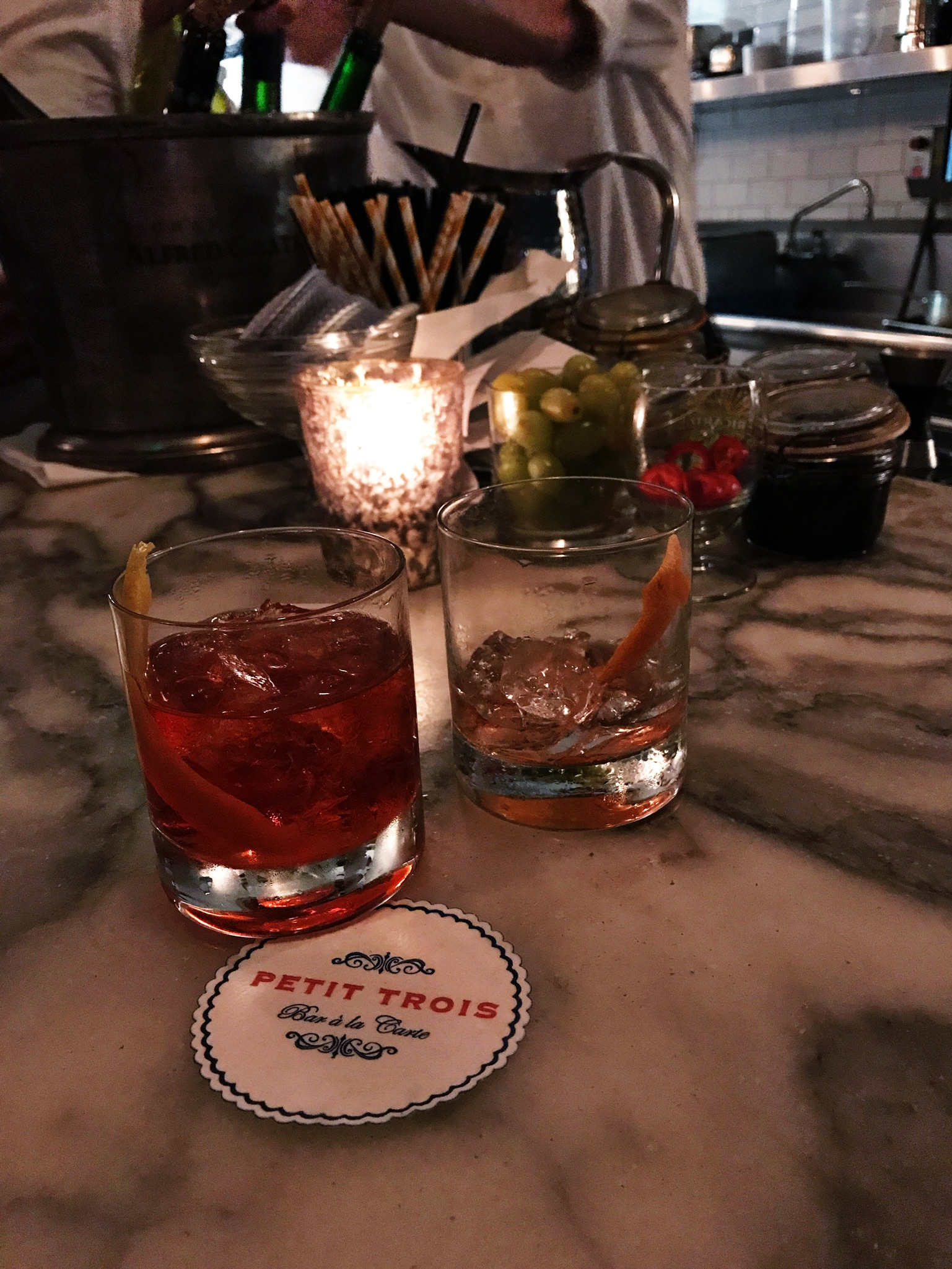 Negroni night-cap 