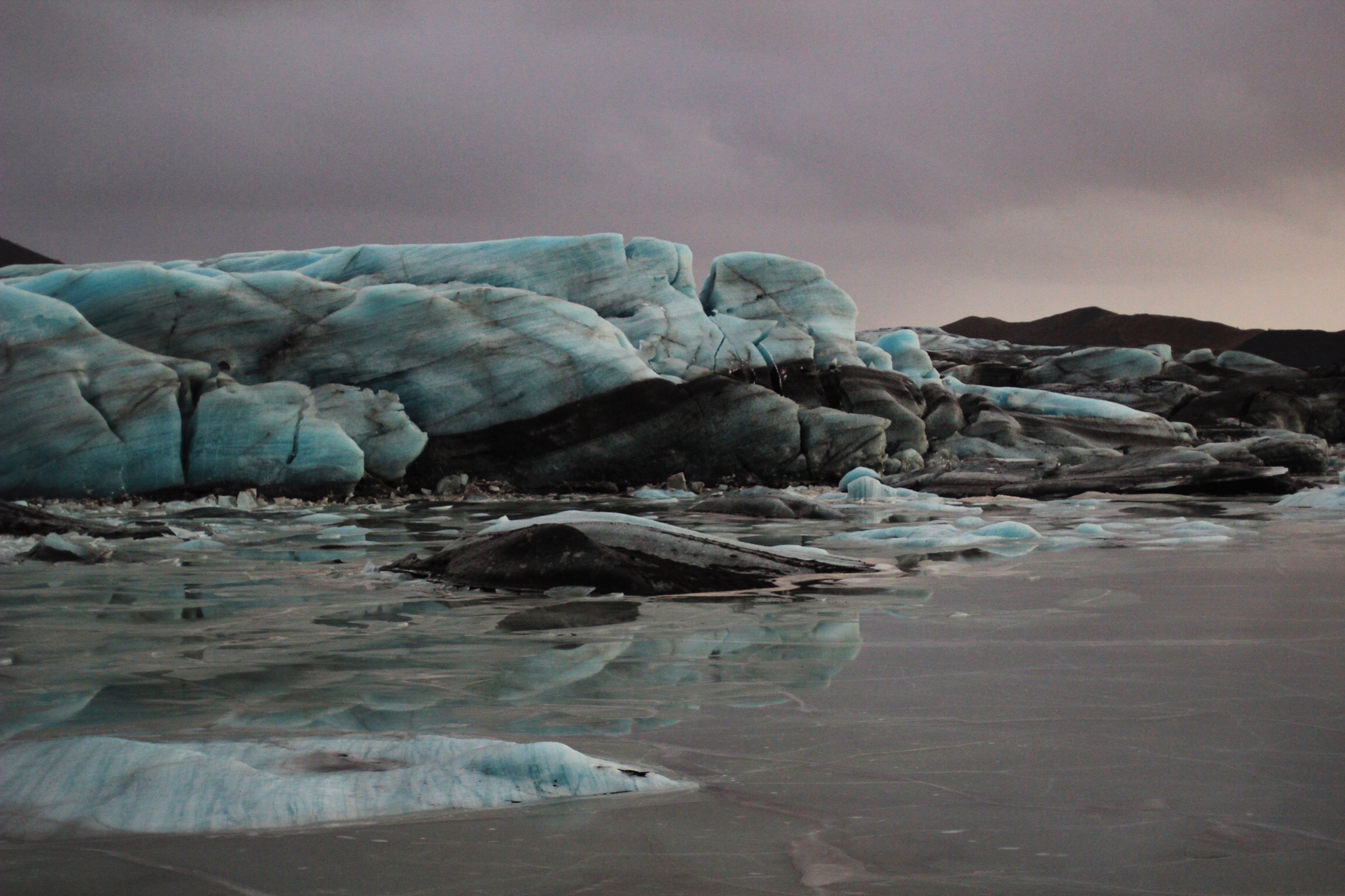 Otherworldly glacier views