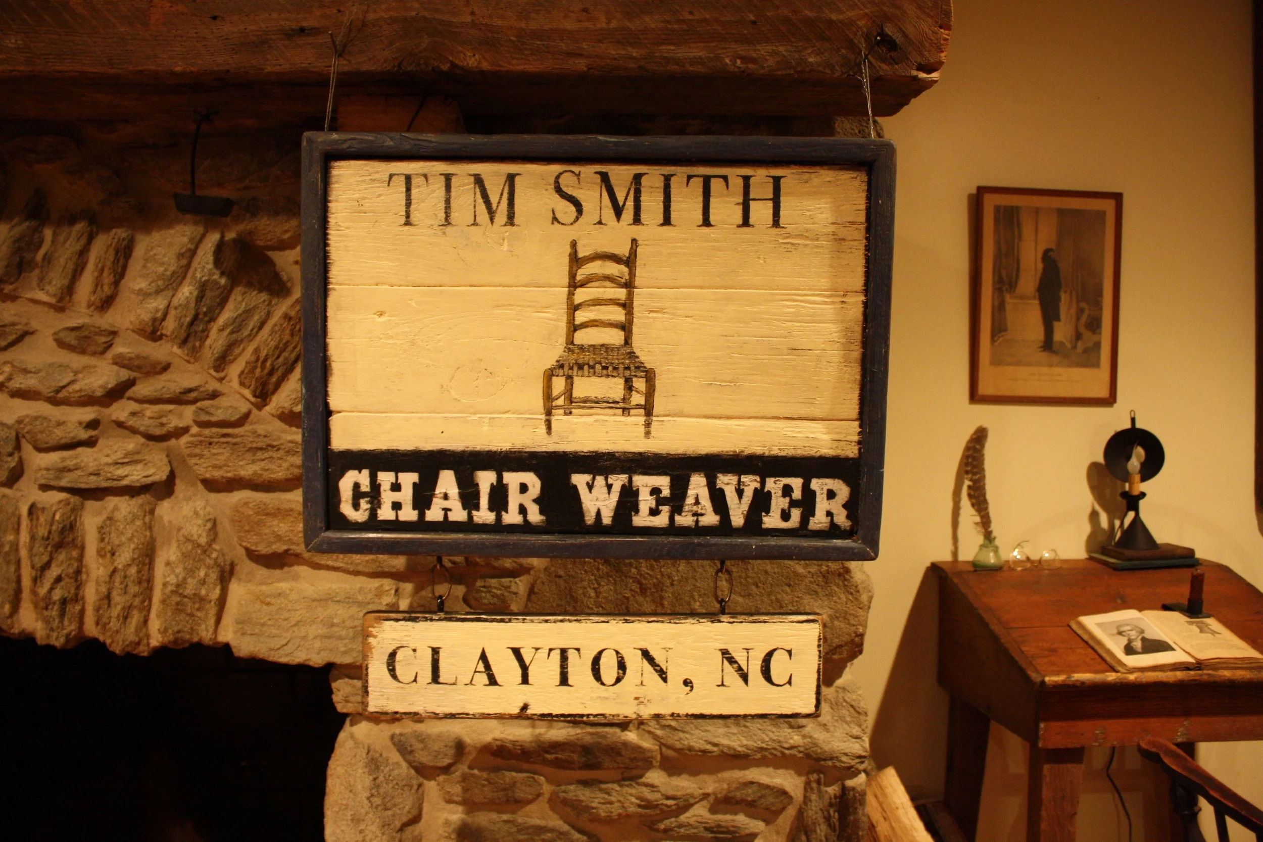 Tim Smith, Chair Weaver (with drop-down)