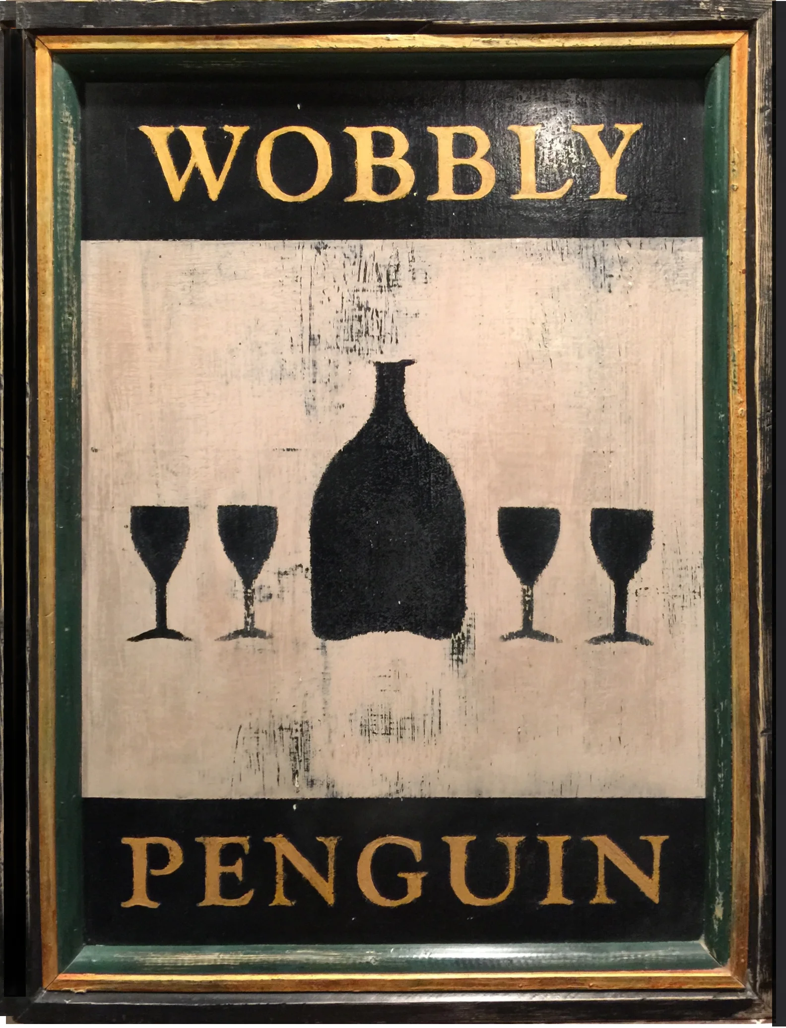 The Wobbly Penguin (reverse side)