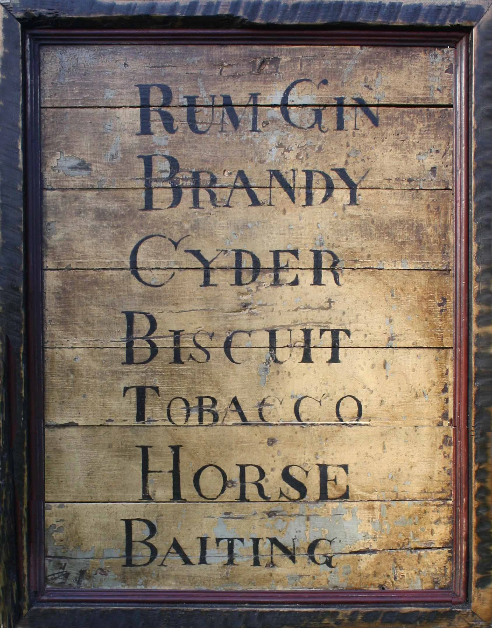 Authentic Reproduction / Menuboard