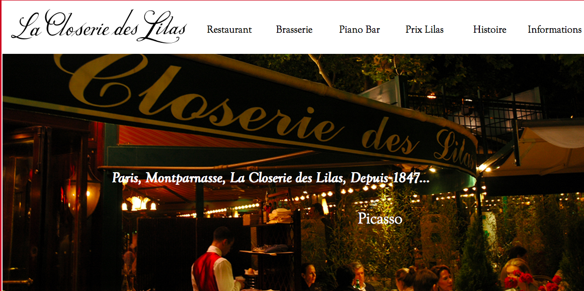 La Closerie des Lilas (Paris, France)