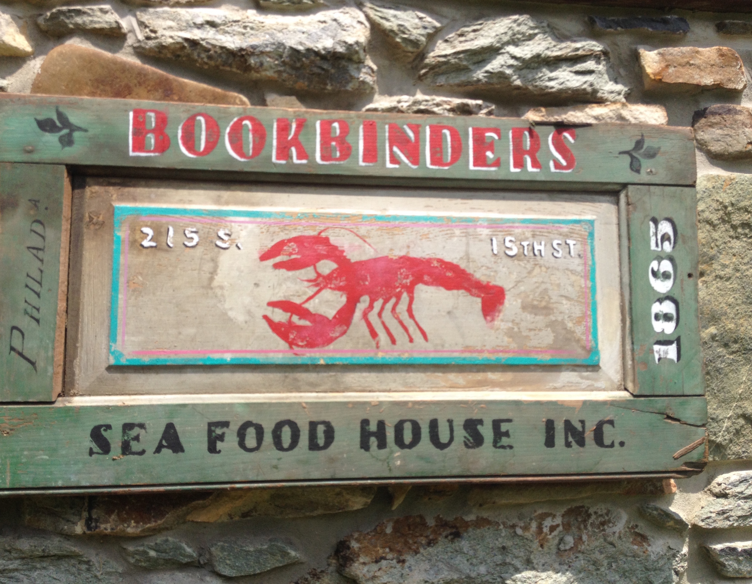 Bookbinders Seafood House, Philadelphia