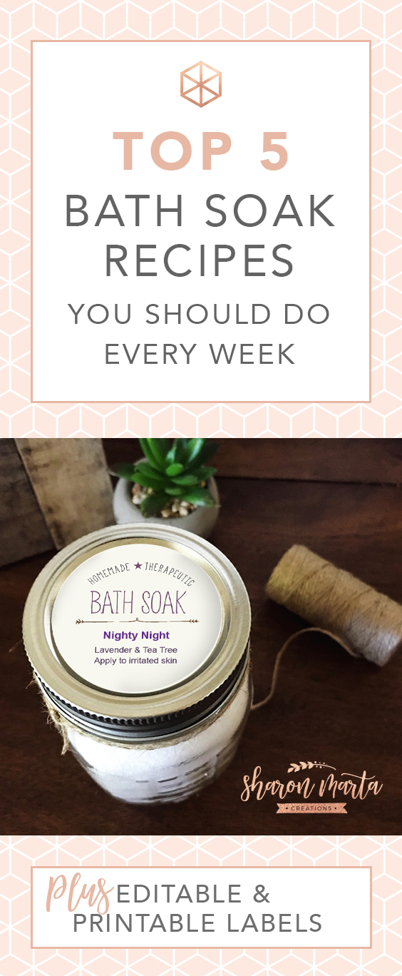 Top 5 Bath Soak Recipes You Should Do