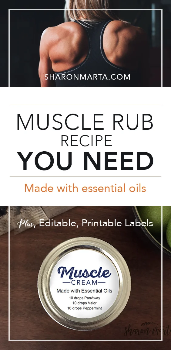 Muscle Rub Recipe You Need — Sharon Marta