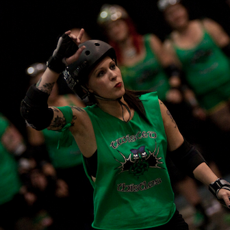 Haberbashery, back in her ARRG days. Photo courtesy of Neal Humphris nealhumphris.co.uk/ facebook.com/londonphoto