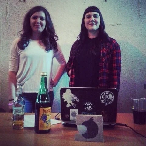 Prawn & Habs on their DJing debut.