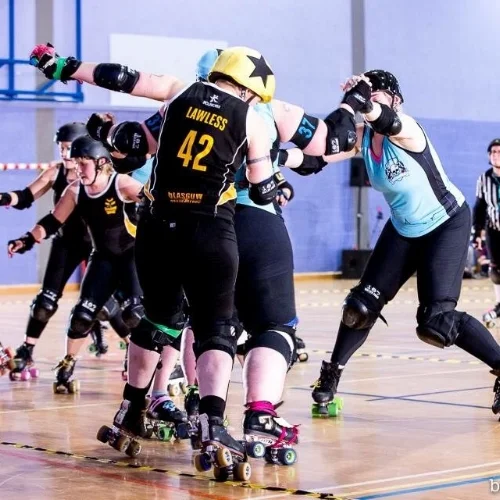 Some of the action from the last time GRD met DRD; photo courtesy of Dave McAleavy boutday.com