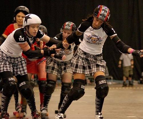 Taking a whip, back in the early days of GRG. Image courtesy of Wullie Marr Photography.